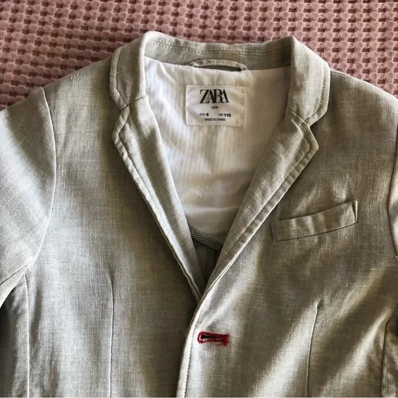 Zara Kids Linen Suit
